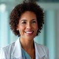 Dr. Alana Hayes, a knowledgeable biohacking expert, looking thoughtful